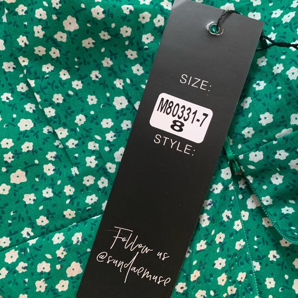 Sundae Muse Annie Playsuit Emerald - Picture 4 of 5